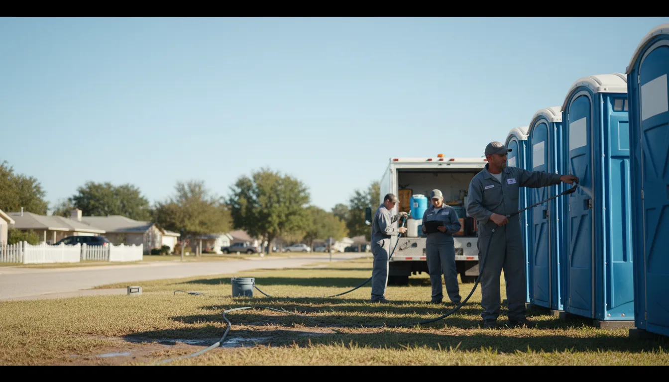 Long-Term Portable Toilet Rental in Walstonburg, NC near me